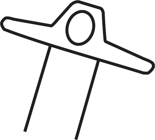 stakeout_road_sign_icon stakeout road sign icon